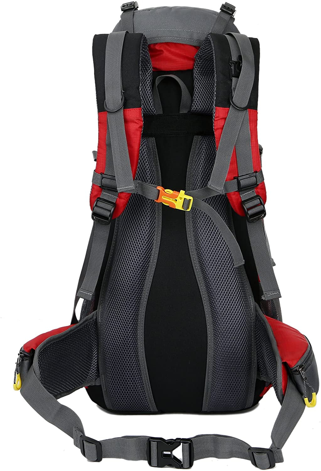 50L Hiking Backpack Men Camping Backpack with Rain Cover 45L+5L Lightweight Backpacking Backpack Travel Backpack