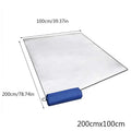 Two-Sided Camping Silver Mat Aluminum Mat Blanket Foam Pad Insulating Foil Mat Sleeping Tent Pad Reflecting Heat for Outdoor