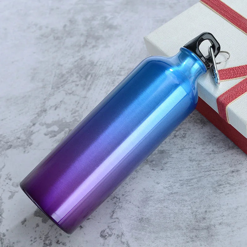 Alloy Water Bottle 750Ml Single Wall Camping Portable Picnic Sports Kettle