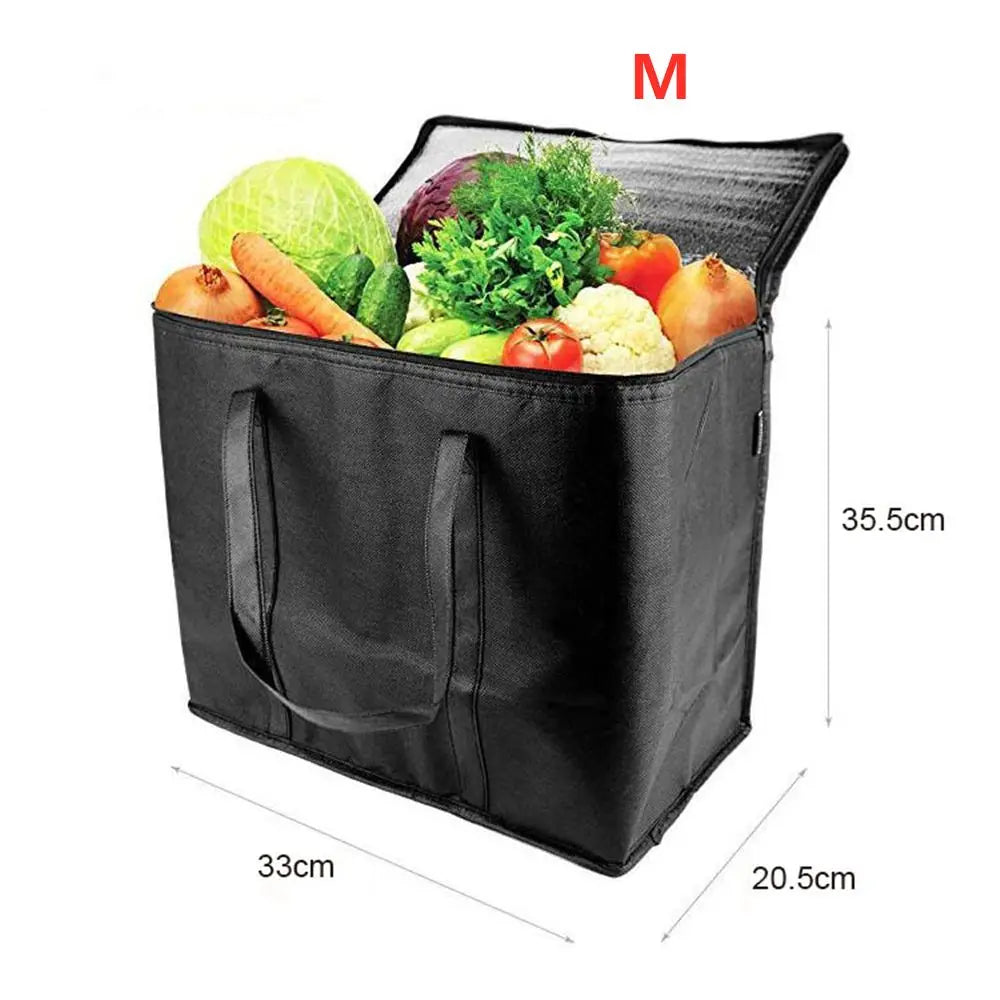 Camping Cooler Box Picnic Bag Food Drink Storage Bag Extra Large Travel Lunch Bag Drink Ice Insulated Cooler Cool Bag