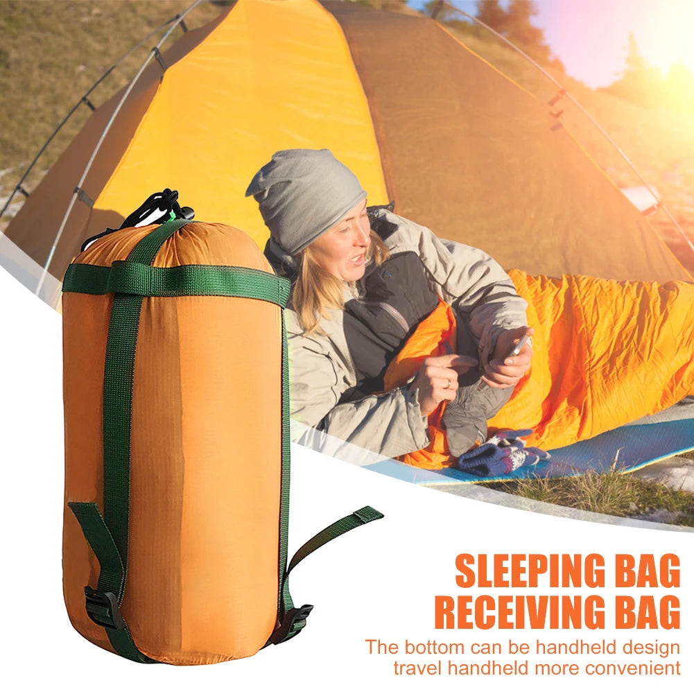 Hot Sale Sleeping Bag Storage Bag Delicate Texture Portable Travel Hammock Storage Bags Camping Sleeping Bag Compression Packs