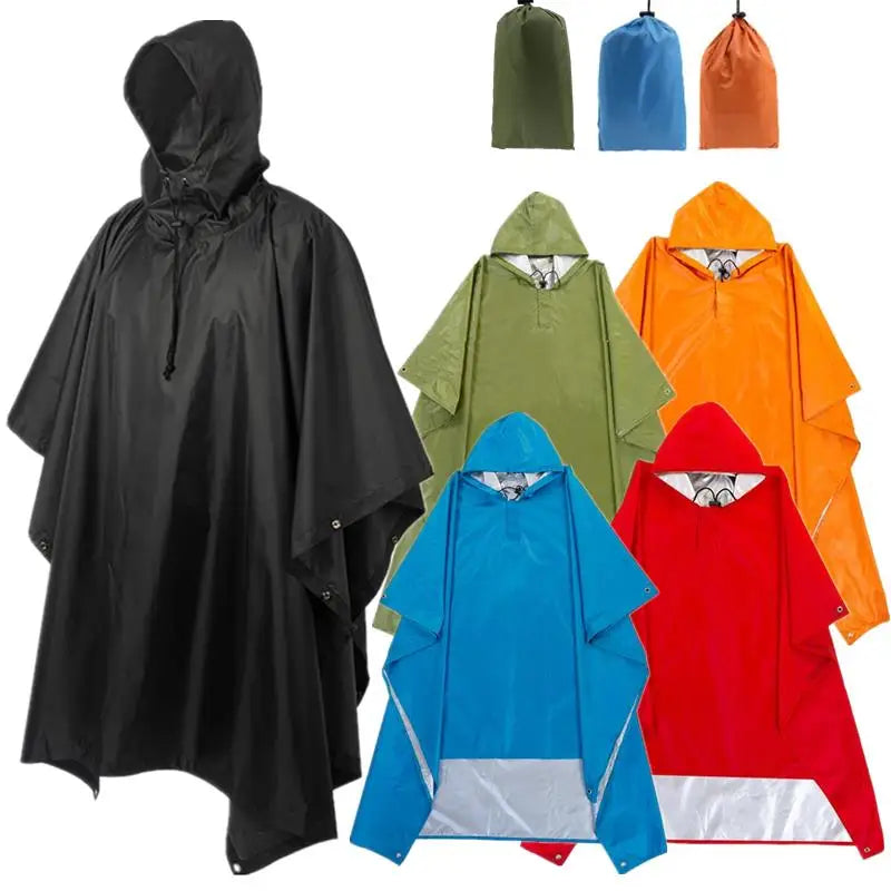 New Waterproof Raincoat Adult Travel Fashion Raincoats Outdoor Portable Lightweight Clothing Reusable Poncho Rainwear Supplies