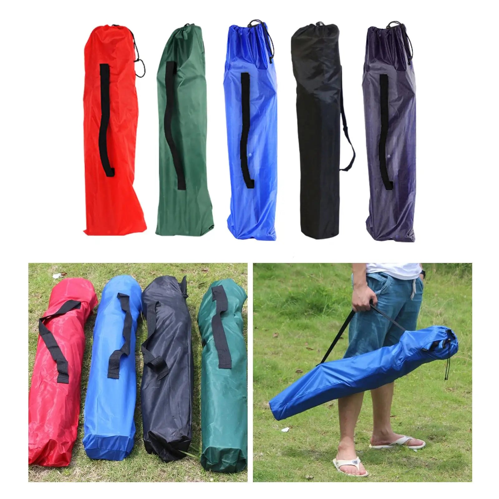 1 Pc Camping Chair Bag with Carrying Strap Five Styles Lightweight Recliner Storage Bag for Outdoor Hiking Picnic Camping Travel