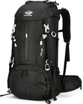 50L Hiking Backpack Men Camping Backpack with Rain Cover 45L+5L Lightweight Backpacking Backpack Travel Backpack