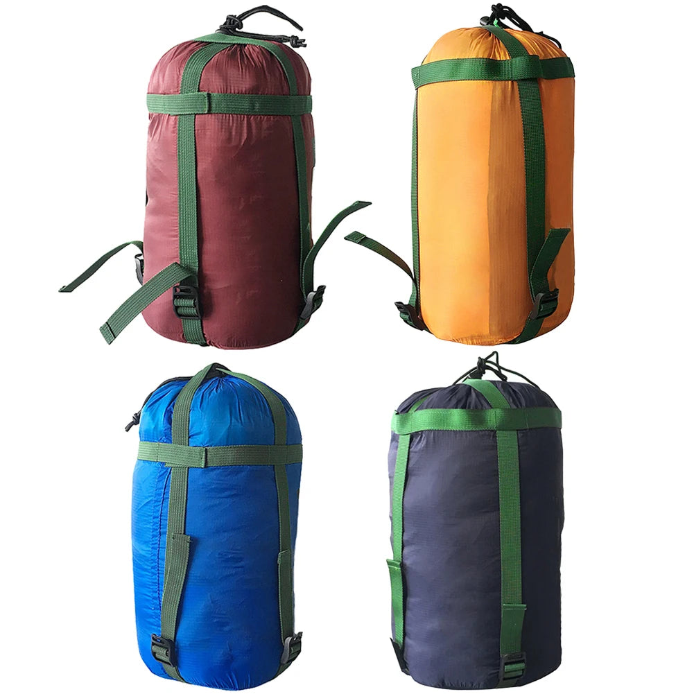 Hot Sale Sleeping Bag Storage Bag Delicate Texture Portable Travel Hammock Storage Bags Camping Sleeping Bag Compression Packs