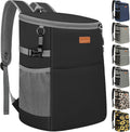 Camping Cooler Backpack 30 45 Cans, Soft Backpack Coolers Insulated Leak Proof Travel Cooler Bag Waterproof Lunch Picnic Beach Work Trip Thermal Bag Drink Beverage Beer Bag Cooler