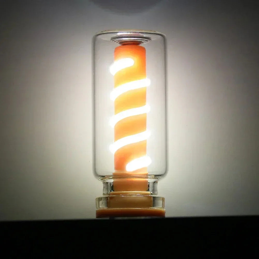 For Daily Lighting Bulb Atmosphere Lamp LED Spiral Filament Light Handmade DIY Camping Light LED Flexible Retro USB Light Bulb