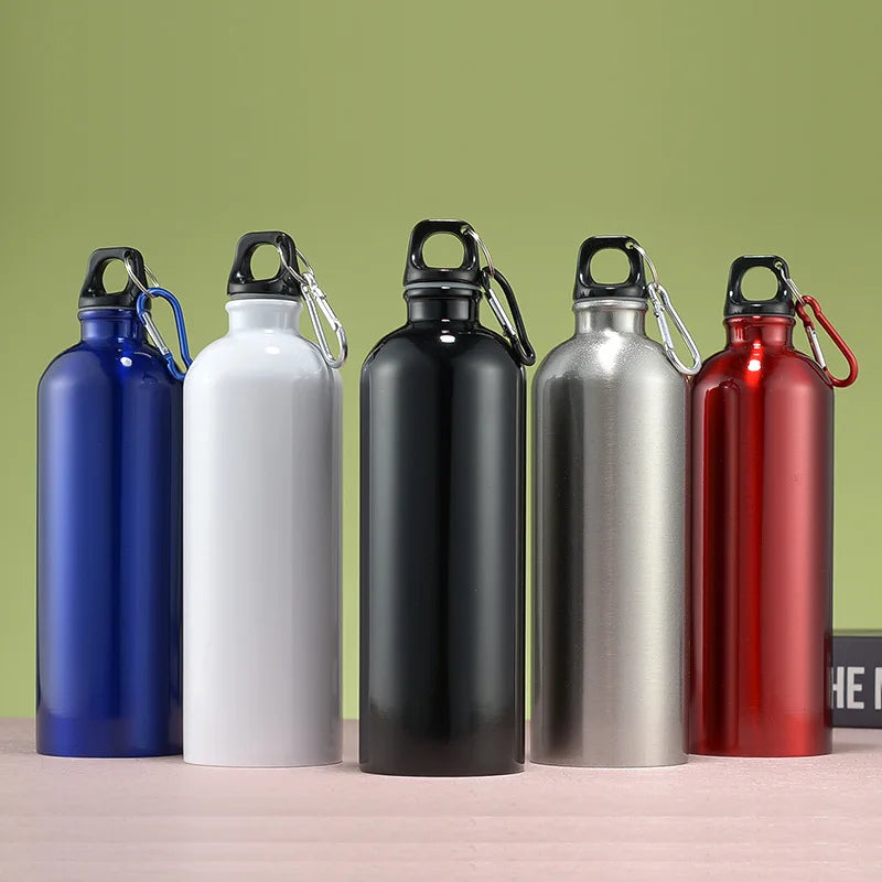 Alloy Water Bottle 750Ml Single Wall Camping Portable Picnic Sports Kettle