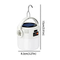 LED Light Solar Powered Light USB Rechargeable Ultra Bright Camping Light Handheld Design Multi Functional Rechargeable Light
