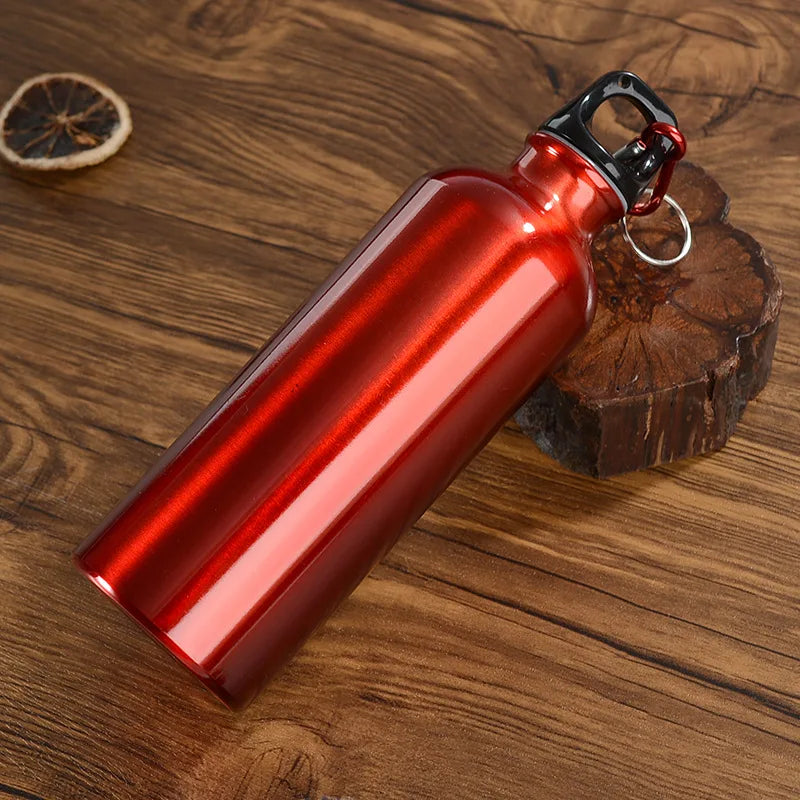 Alloy Water Bottle 750Ml Single Wall Camping Portable Picnic Sports Kettle