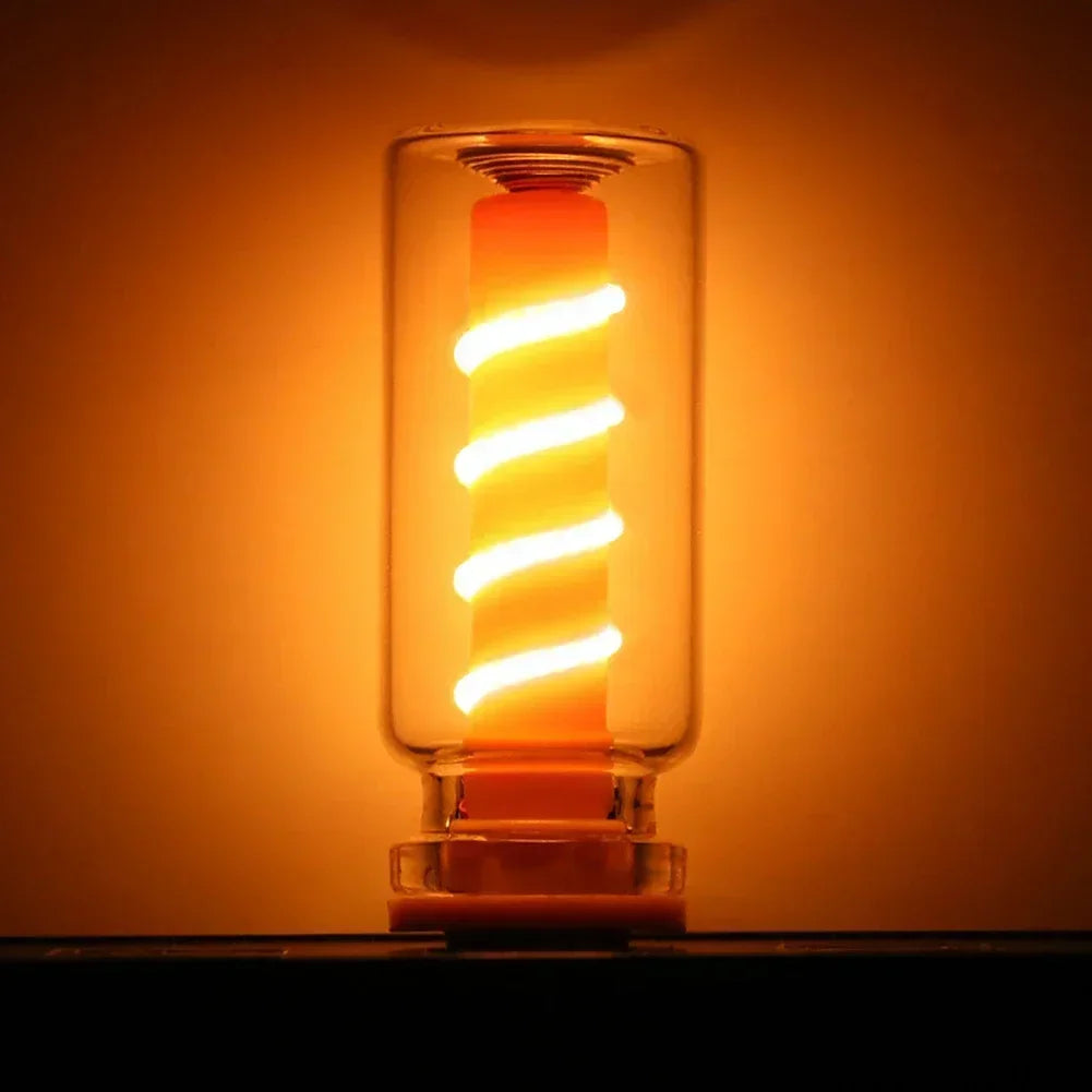 For Daily Lighting Bulb Atmosphere Lamp LED Spiral Filament Light Handmade DIY Camping Light LED Flexible Retro USB Light Bulb