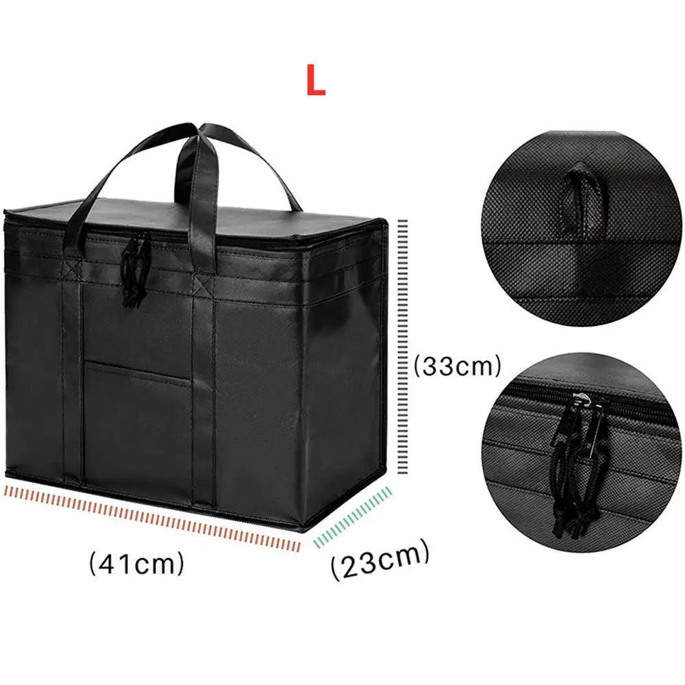 Camping Cooler Box Picnic Bag Food Drink Storage Bag Extra Large Travel Lunch Bag Drink Ice Insulated Cooler Cool Bag