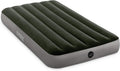 Intex 64777E Dura-Beam Standard Prestige Air Mattress: Fiber-Tech - Twin Size - Hand-Held Battery Pump - 10In Bed Height - 300Lb Weight Capacity